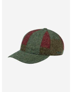 Бейсболка 7790502 BASEBALL CAP PATCHWORK WOOL (коричневый), Коричневый Stetson