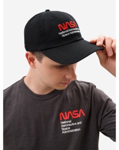 Бейсболка NASA Worm Logo, Черный Alpha industries