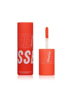 Шелковистые румяна для лица и губ Cheeky Kisses 02 3,5мл Parisa cosmetics