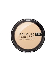 Пудра для лица PRO Icon Look Satin Face Powder 01, 9г Relouis