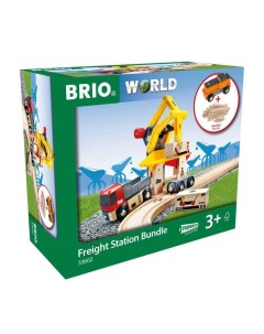 Набор деревянной железной дороги Freight Station Bundle 33602 Brio