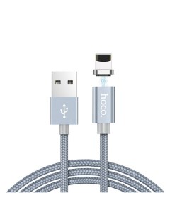 Кабель USB -Lightning, , 1m, серый, U40A Magnetic adsorption (92733) Hoco