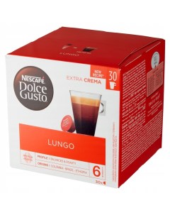 Кофе в капсулах Lungo 30 шт Nescafe dolce gusto