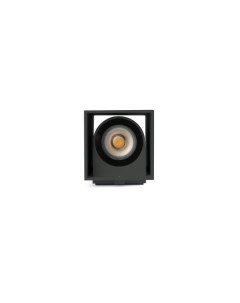 KOV 2L Бра черный квадратный LED 2x6W 2700K 14°/14° Faro