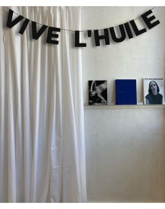 Гирлянда "VIVE L'HUILE" Taksebeprazdnik