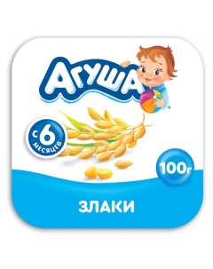 Творог детский фруктовый злаки, 3,9%, 100 г Агуша