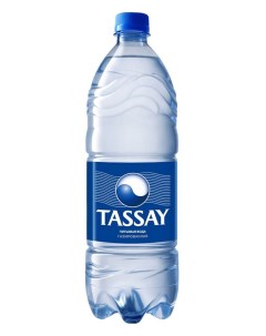 Вода питьевая газированная, 1 л Tassay