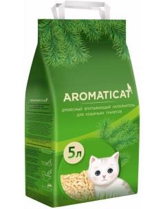 Древесный впитывающий наполнитель (3 кг) Aromaticat