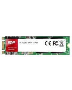 SSD накопитель A55 256ГБ M 2 2280 SATA III SP256GBSS3A55M28 Silicon power