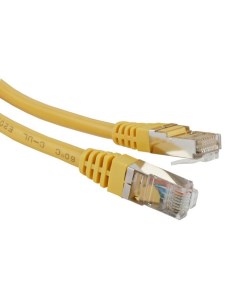 Кабель патч-корд F/UTP 5e кат. 7м. LAN-PC45/S5E-7.0-YL LSZH, желтый Lanmaster