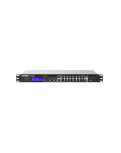 Коммутатор PoE QGD-1602P-C3758-16G комбинированный, сетевой RAID-накопитель, 16 PoE портов: 8*2,5 Гб Qnap