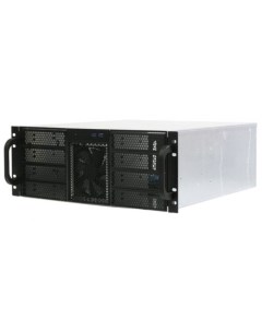 Корпус серверный 4U RE411-D8H4-E-55 8x5.25+4HDD,черный,без блока питания,глубина 550мм,MB EATX 12"x1 Procase