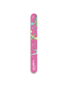 Пилка для ногтей 180/220 / Lil dragons Nail File 1 шт Solomeya