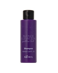 Шампунь антижелтый для волос / BLONDE ELEVATION SHAMPOO 100 мл Kaaral