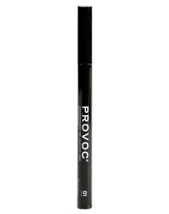 Подводка-фломастер для глаз, 01 черный / Nib Liquid Eye Liner 01 Little Black Dress 1 мл Provoc