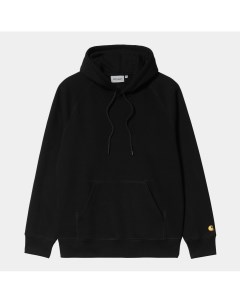 Худи Hooded Chase Sweat SS24 Black / Gold Carhartt wip