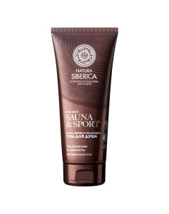 Гель для душа увлажнение и свежесть Sauna & Sport for Men 200 мл Natura siberica