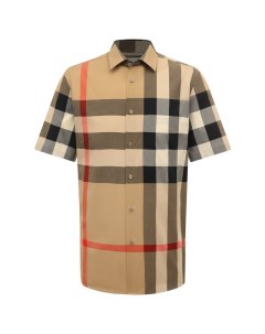 Хлопковая рубашка Burberry