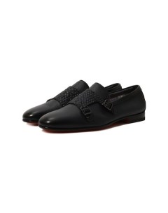 Кожаные монки Santoni