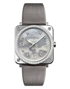 Часы Grey Camouflage Diamonds Bell & ross