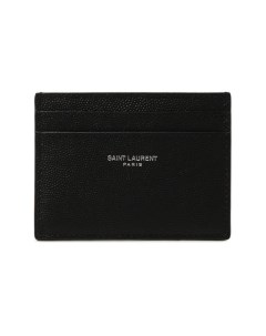 Кожаный футляр для кредитных карт Saint laurent