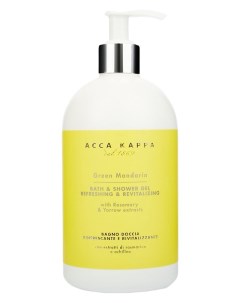 Гель для душа и ванны Green Mandarin (500ml) Acca kappa