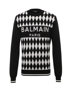 Шерстяной джемпер Balmain