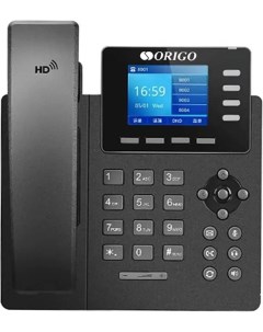 VoIP-телефон OPH400, 4 линии, 4 SIP-аккаунта, цветной дисплей, PoE, черный (OPH400/A1A) Origo