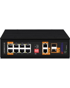 Коммутатор TR-NS15122S-300-8POE, кол-во портов: 8x1 Гбит/с SFP 2x1 Гбит/с, кол-во SFP/uplink: RJ-45  Trassir