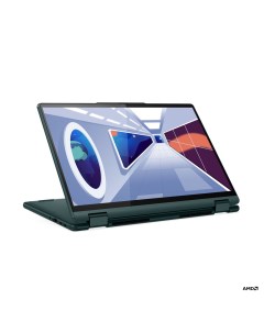 Ноутбук Lenovo Yoga 6 13ABR8 13.3" IPS 1920x1200 Touch, AMD Ryzen 5 7530U 2 ГГц, 16Gb RAM, 512Gb SSD, без OC, темно-зеленый (83B20097RK)