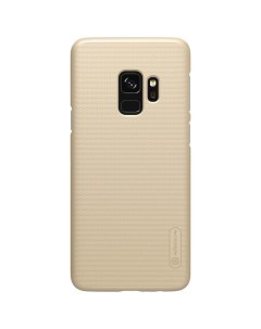 Накладка Super Frosted Shield для Samsung Galaxy S9, золотой Nillkin