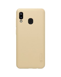 Накладка Super Frosted Shield для Samsung Galaxy A20 / A30, золотой Nillkin