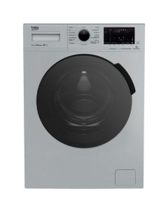 Стиральная машина WSPE7H616S серебристый Beko