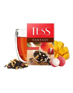 Чай черный Fantasy с манго и ароматом листовой 100 г Tess