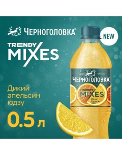 Газированный напиток Trendy Mixes апельсин-юдзу 500 мл Черноголовка