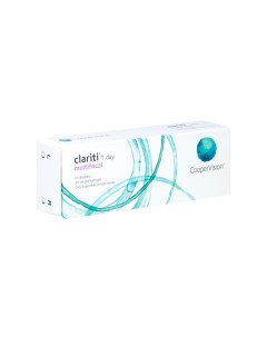 Контактные линзы Clariti 1 Day multifocal (30pk) R 8,6 D +5,00, ADD HI Coopervision