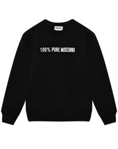 Свитшот с принтом "100% Pure " Moschino