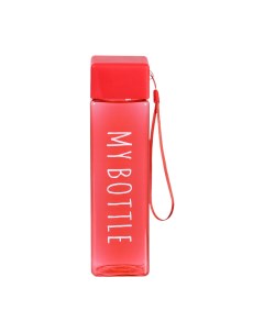 Бутылка для воды, 450 мл, my bottle, 20 х 5.5 см, красная Nobrand