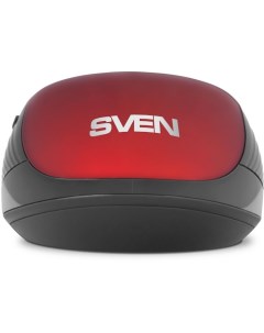 Мышь Wireless RX-560SW SV-017071 6 кн, 800-1600dpi, USB, красная Sven