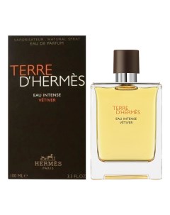 Terre D' Eau Intense Vetiver: парфюмерная вода 100мл Hermès