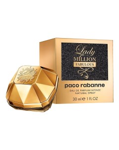 Lady Million Fabulous: парфюмерная вода 30мл Paco rabanne