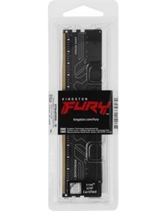 Модуль памяти 32GB DDR5 6400 FURY Renegade Pro RDIMM Black XMP ECC Registered DIMM (Single Module) 1RX4 32-39-39 1.4V 288-pin 16Gbit Kingston