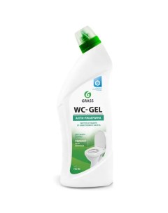 Средство чистящее для сантехники антиналет WC-gel 750 мл Grass