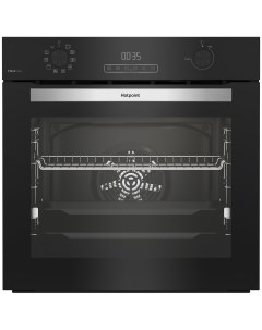 Встраиваемый электрический духовой шкаф FE8 1231 SMP BLG, черный Hotpoint