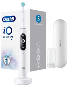 Электрическая зубная щетка  iO 7 White Alabaster Oral-b