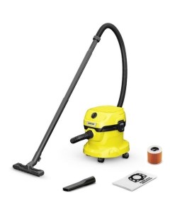 Строительный пылесос WD 2 Plus V-12/6/18/C, желтый Karcher