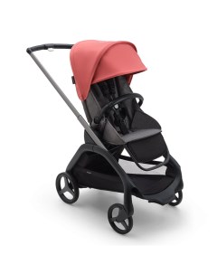 Прогулочная коляска Dragonfly Graphite, цвет Grey Melange / Sunrise Red Bugaboo