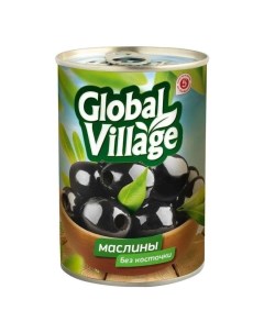 Маслины без косточки 425 г Global village