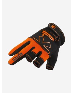 Перчатки рыболовные мужские GRIP 3 CUT GLOVES, Черный Norfin