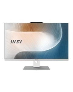 Моноблок 27'' MSI Modern AM272P 1M 9S6-AF8232-863 i3-100U/8GB/256GB SSD/UHD Graphics/1920x1080 IPS/cam/WiFi/BT/Wireless kbd/Wireless mouse/noOS/White Msi